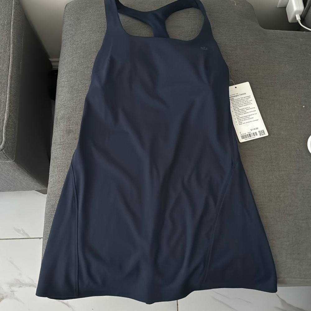 Lululemon Navy Blue Light Weight Tennis Dress